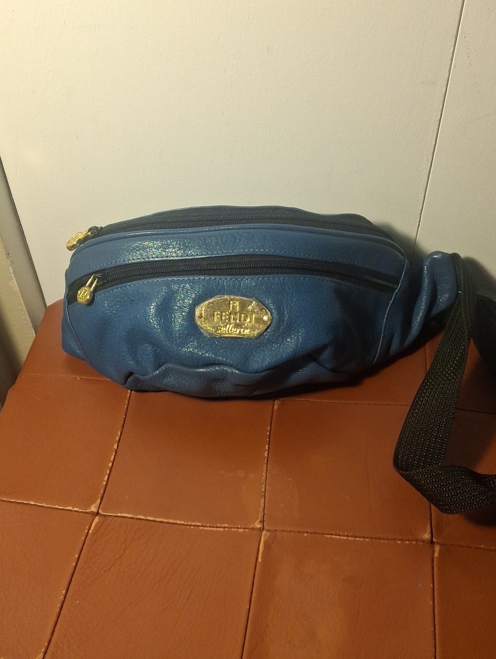 Upcycle Fendi Leather Fanny Pack